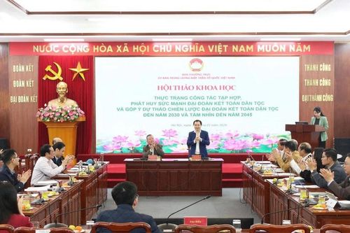 Góp ý hoàn thiện Chiến lược Đại đoàn kết toàn dân tộc trong giai đoạn phát triển mới
