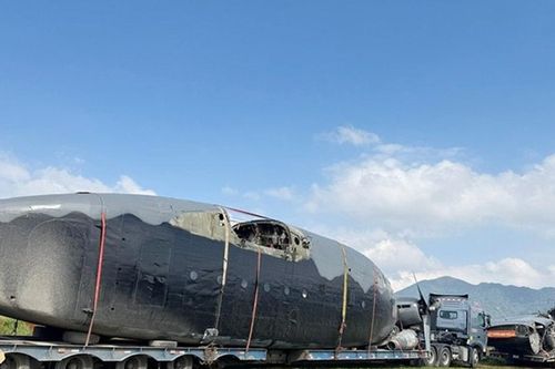 Di tích sân bay Tà Cơn tiếp nhận hiện vật máy bay C119