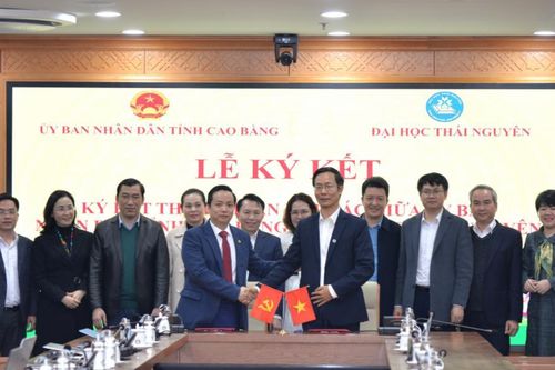 UBND tỉnh Cao Bằng ký kết hợp tác với Đại học Thái Nguyên, hướng tới thành lập phân hiệu đại học