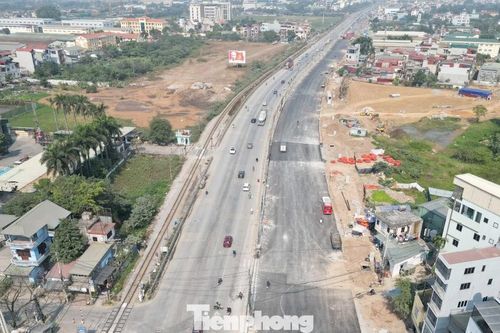 Dự án mở rộng QL1 đoạn Văn Điển – Ngọc Hồi sắp hoàn thành sau 16 năm chậm tiến độ