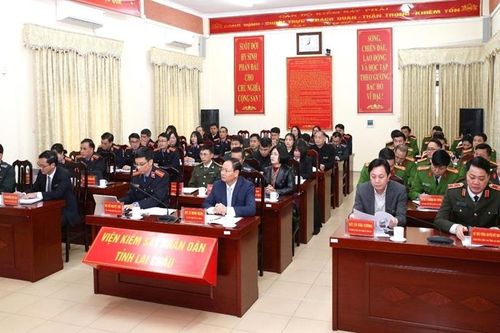 VKSND tỉnh Lai Châu chủ trì Hội nghị giao ban liên ngành tố tụng quý I năm 2026