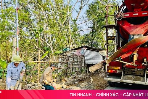 Người dân đồng thuận hiến đất mở đường