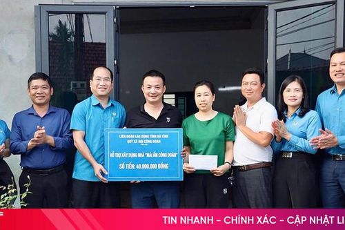 Hỗ trợ 11 'Mái ấm công đoàn' cho đoàn viên, lao động khó khăn