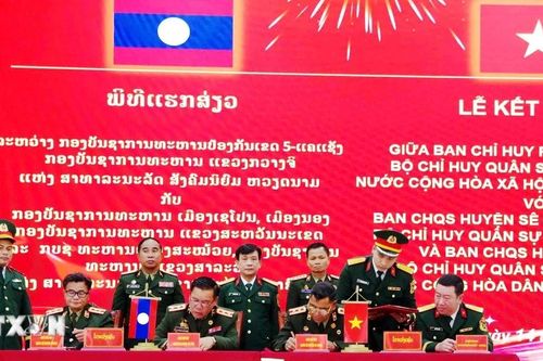 Việt Nam-Lào phối hợp quản lý và bảo vệ tốt khu vực biên giới