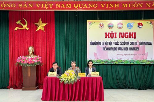 Xã An Nông tổng kết công tác Mặt trận và các tổ chức chính trị - xã hội