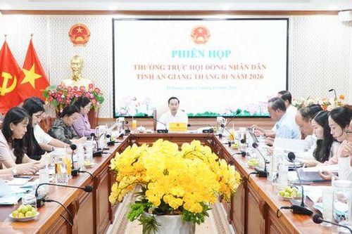 Thường trực HĐND tỉnh An Giang cho ý kiến một số nội dung quan trọng