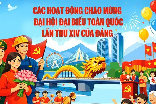 Nhiều hoạt động, sự kiện tại Đà Nẵng chào mừng Đại hội đại biểu toàn quốc lần thứ XIV của Đảng