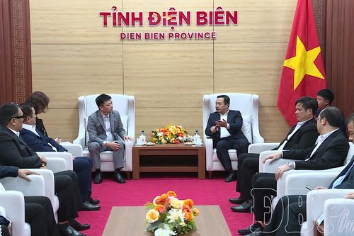 Bí thư Tỉnh ủy Trần Tiến Dũng tiếp xã giao đoàn công tác nhà đầu tư Đài Loan
