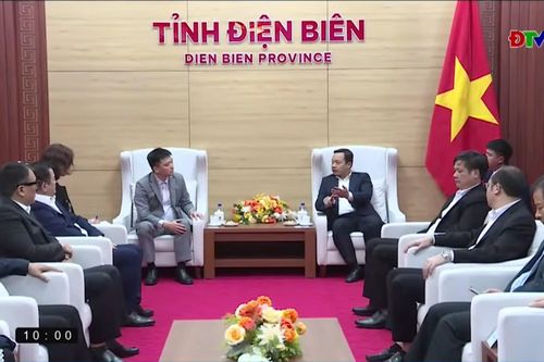 Bí thư Tỉnh ủy Trần Tiến Dũng tiếp xã giao đoàn công tác nhà đầu tư Đài Loan