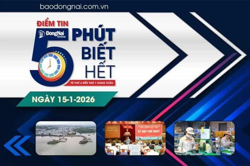 Điểm tin '5 phút biết hết' sáng 15-1: Giao ACV làm chủ đầu tư giai đoạn 2 Dự án Sân bay Long Thành