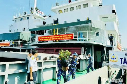 [Chùm ảnh] Vùng 2 Hải quân chuẩn bị đưa quà tết đến Nhà giàn DK1