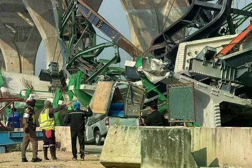 Liên tiếp sập cần cẩu ở Thái Lan, 2 người thiệt mạng