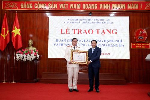 2 cá nhân được trao tặng Huân chương Lao động của Chủ tịch nước