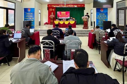 Ban Chấp hành Đảng bộ xã Tà Tổng nhiệm kỳ 2025 – 2030: Hội nghị lần thứ 7
