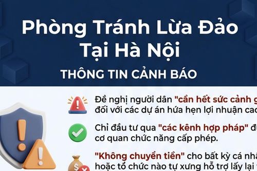 Cảnh báo thủ đoạn lừa đảo đầu tư khiến một phụ nữ tại Hà Nội mất hơn 8 tỷ đồng