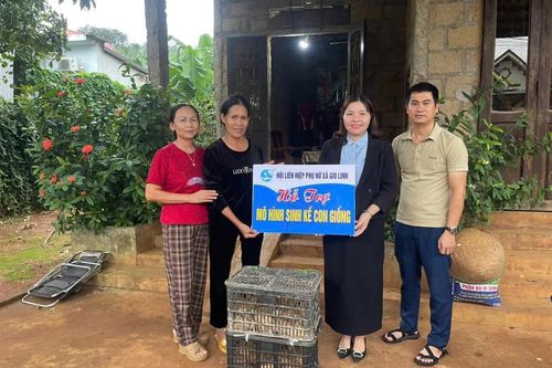 Hỗ trợ sinh kế, giúp phụ nữ vươn lên thoát nghèo