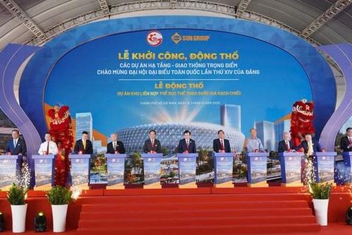 TP.HCM đồng loạt khởi công 4 dự án hạ tầng trọng điểm chào mừng Đại hội XIV của Đảng