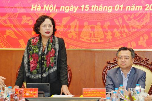Ban Chính sách, chiến lược Trung ương và Thường trực Ban Chỉ đạo làm việc với Đảng ủy NHNN về Tổng kết Nghị quyết số 05-NQ/TW