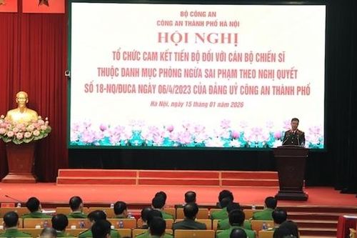 Công an TP Hà Nội quyết liệt quản lý, phòng ngừa sai phạm từ gốc, từ sớm, từ xa
