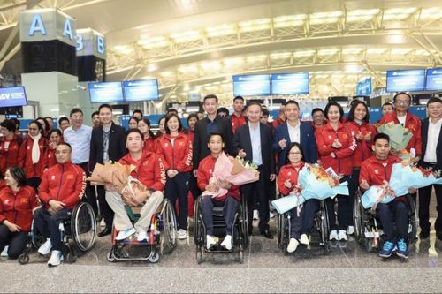 Đoàn thể thao NKT Việt Nam lên đường dự ASEAN Para Games