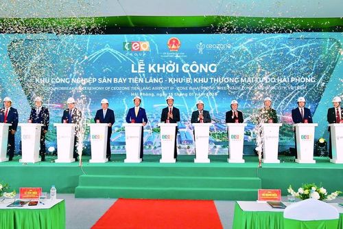 Hải Phòng đồng loạt khởi công 3 dự án khu công nghiệp trọng điểm