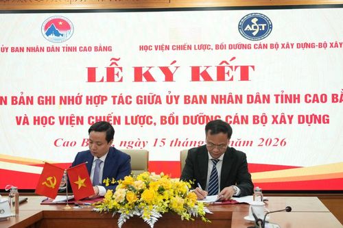 Cao Bằng chuẩn bị Hội thảo khoa học quốc gia 'Đô thị miền núi thích ứng với biến đổi khí hậu cực đoan'