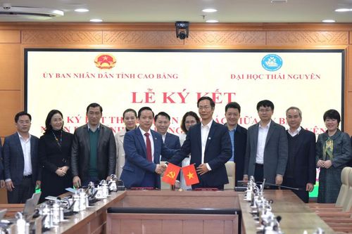 Lễ ký kết thỏa thuận hợp tác giữa UBND tỉnh và Đại học Thái Nguyên