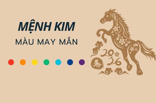 Mệnh Kim năm 2026 hợp màu gì?