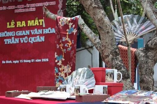 Phường Ba Đình ra mắt 'Không gian văn hóa - Trấn Vũ quán'