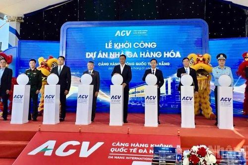 Khởi công Nhà ga hàng hóa tại Cảng hàng không quốc tế Đà Nẵng