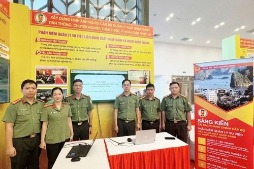 Nỗ lực đổi mới, sáng tạo, nâng cao hiệu quả quản lý xuất nhập cảnh