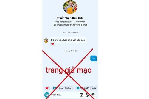 Cà Mau xác minh mạo danh Chùa Kim Sơn kêu gọi từ thiện