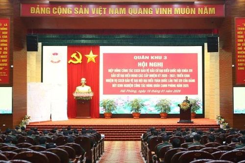 Lực lượng vũ trang Quân khu 3 sẵn sàng chiến đấu bảo vệ Đại hội XIV của Đảng