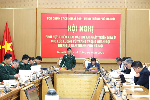 Tháo gỡ vướng mắc trong triển khai dự án phát triển nhà ở cho Quân đội tại Hà Nội