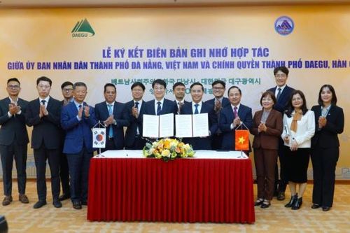 Thắt chặt quan hệ hữu nghị Đà Nẵng - Daegu (Hàn Quốc) trong giai đoạn phát triển mới