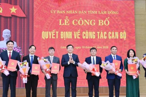 Lâm Đồng công bố quyết định điều động, bổ nhiệm nhiều cán bộ chủ chốt