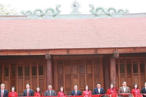 Khánh thành công trình chào mừng Đại hội XIV của Đảng