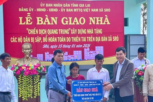 Tổng kết 'Chiến dịch Quang Trung': Hơn 33.800 căn nhà hoàn thành sửa chữa trước hạn 5–10 ngày