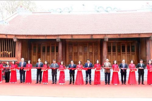 Khánh thành tu bổ, tôn tạo Khu di tích lịch sử Đại danh y Hải Thượng Lãn Ông Lê Hữu Trác