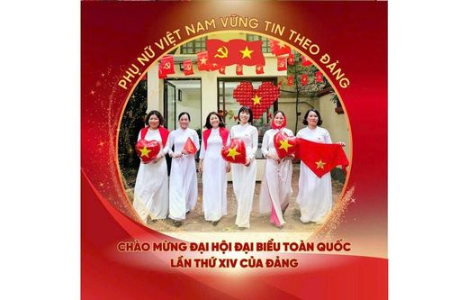 Cán bộ, hội viên phụ nữ cả nước đồng loạt đổi ảnh đại diện chào mừng Đại hội Đảng XIV