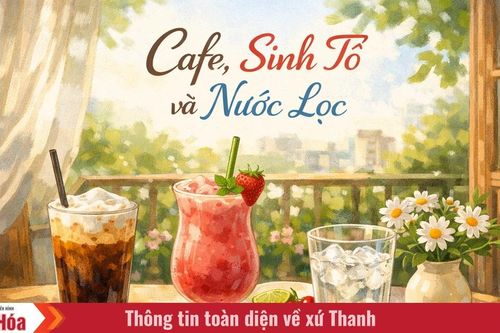 Tản văn: Cafe, sinh tố và nước lọc