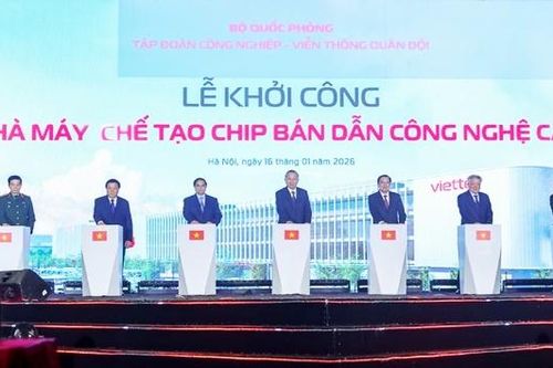 Khởi công nhà máy chế tạo chip bán dẫn đầu tiên tại Việt Nam