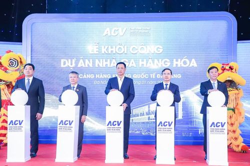 Khởi công Dự án Nhà ga hàng hóa Cảng hàng không quốc tế Đà Nẵng