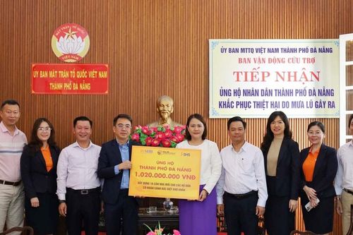 Tiếp nhận hơn 1 tỷ đồng xây dựng 18 căn nhà cho hộ khó khăn tại Đà Nẵng
