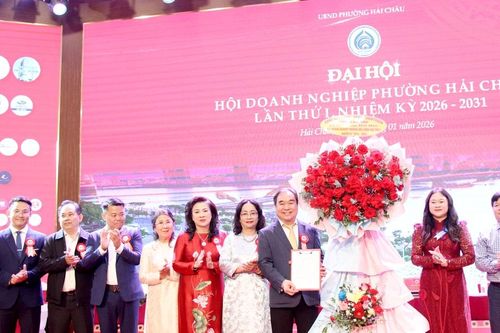 Hội Doanh nghiệp phường Hải Châu đại hội lần thứ I nhiệm kỳ 2026 - 2031