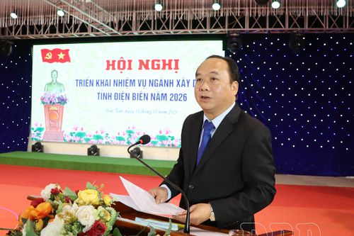 Sở Xây dựng triển khai nhiệm vụ năm 2026