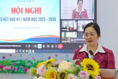 Sở Giáo dục và Đào tạo tổ chức sơ kết học kỳ I năm học 2025 - 2026