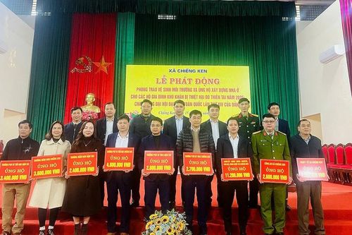 Xã Chiềng Ken phát động các phong trào chào mừng Đại hội đại biểu toàn quốc lần thứ XIV của Đảng