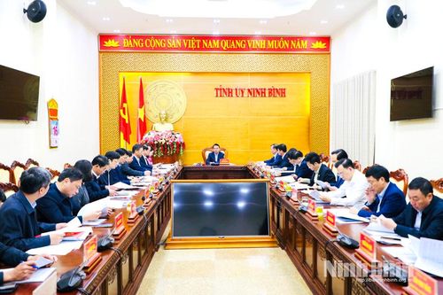 Ban Thường vụ Tỉnh ủy cho ý kiến về một số nội dung thuộc thẩm quyền