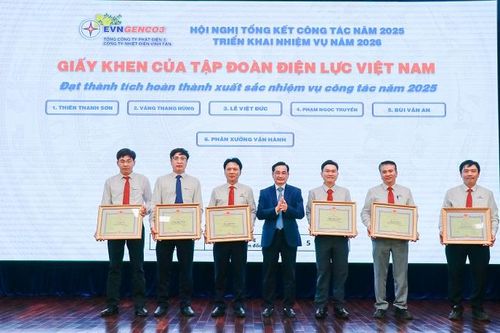 Nhiệt điện Vĩnh Tân: Sản xuất điện hiệu quả, ổn định trong năm 2025